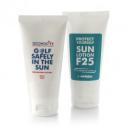 Image of Full Colour Printed Sun Lotion In 50ml Tube. Sun Screen SPF 25