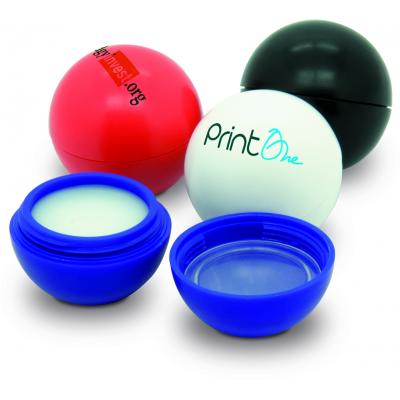 Image of Branded Lip Balm Ball. Low Cost Promotional Item