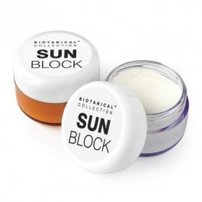 Image of Full Colour Printed Sun Lotion In Pocket Size Jar. Promotional Sunscreen 
