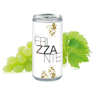 Image of Promotional Can Of Sparkling Wine With Full Colour Print