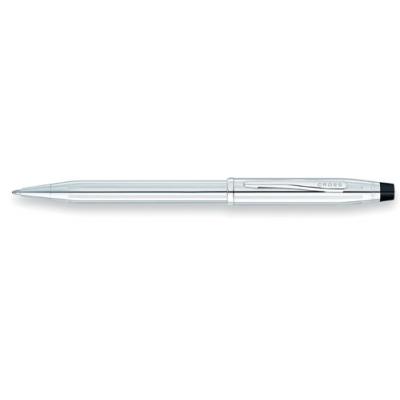 Image of Engraved Cross Pen. Promotional Century II Lustrous Chrome Ballpoint Pen