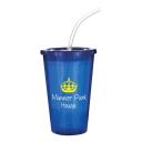 Image of Printed Stadium Cup. Promotional Translucent Stadium Cup 350ml