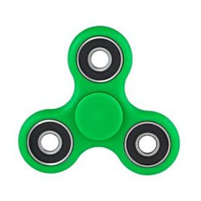 Image of Full Colour Printed Fidget Spinner. GREEN. Promotional Stress Relief Toy
