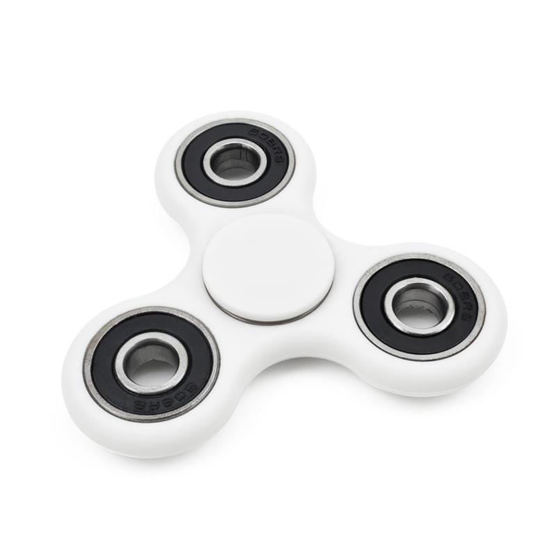 Image of Promotional Fidget Spinner WHITE. With Express Service