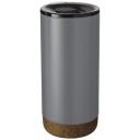 Image of Engraved Valhalla Copper Insulated Mug, 500 ml Grey