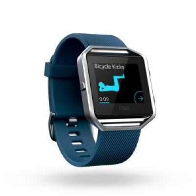 Image of Promotional Fitbit BLAZE Smart Fitness Watch, Branded Fitbit Activity Tracker, Blue