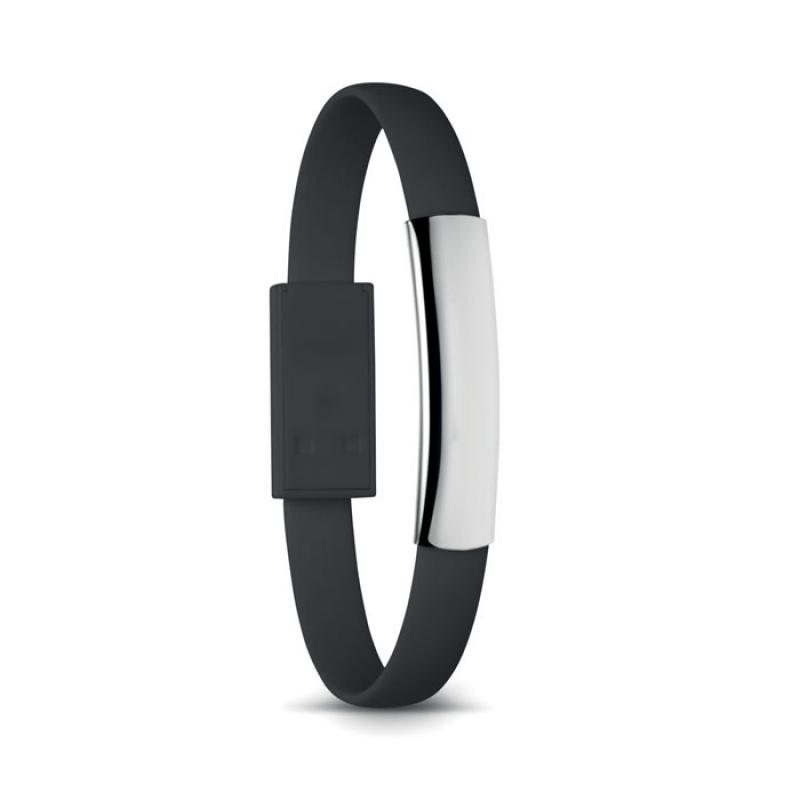 Image of Engraved Bracelet Cable with type C USB 