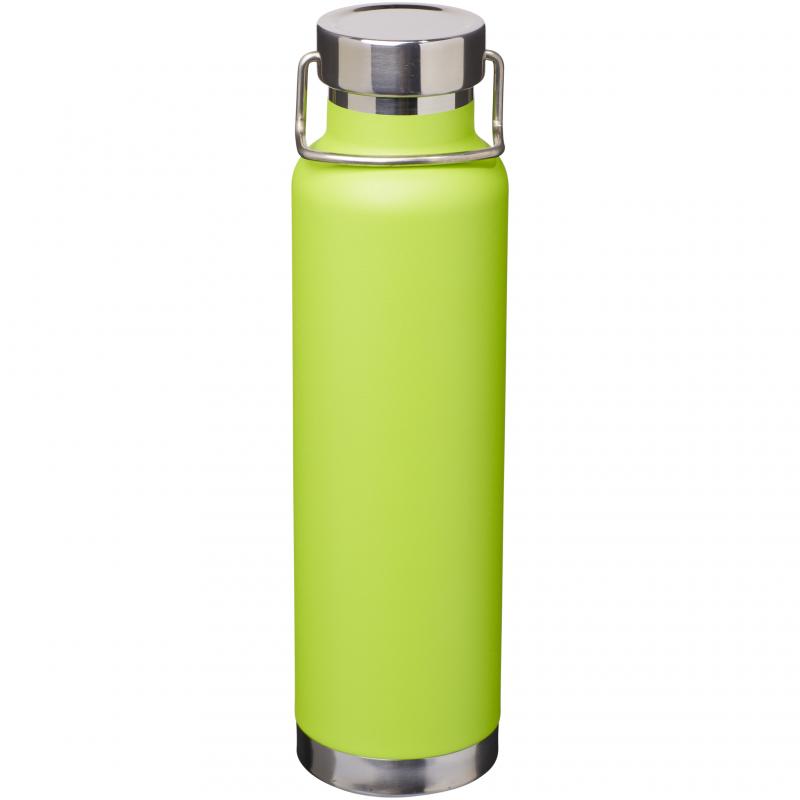 Image of Thor 650 ml Copper Vacuum Insulated Bottle Lime Green