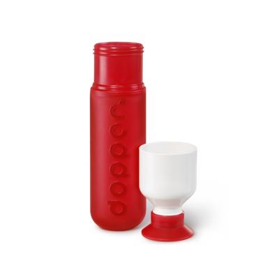 Image of Printed Dopper Water Bottle Simply Red. Eco Friendly Dopper 450ml Bottle