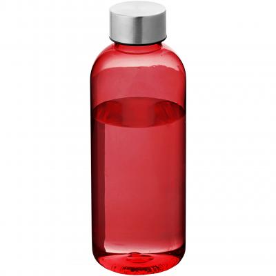 Image of Promotional Spring Sports Bottle. Red Tritan Sports Bottle 600ml