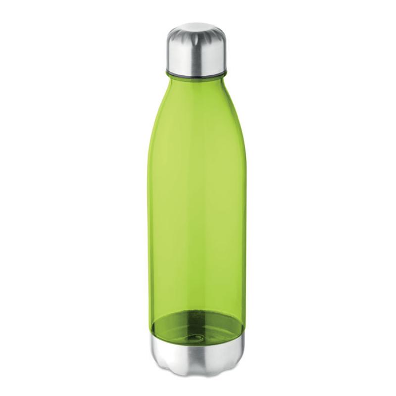Image of Aspen Milk Shape 600 ml Bottle Transparent Lime Green
