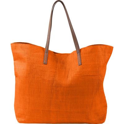 Image of Promotional Bright Coloured Beach Bag Orange