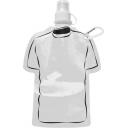 Image of Promotional Football Themed Folable Bottle, Reusable T Shirt Bottle White