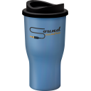 Image of Promotional Challenger reusable coffee tumbler Light Blue. BPA free