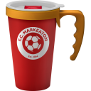 Image of Promotional Reusable Universal Coffee Mug,with handle.