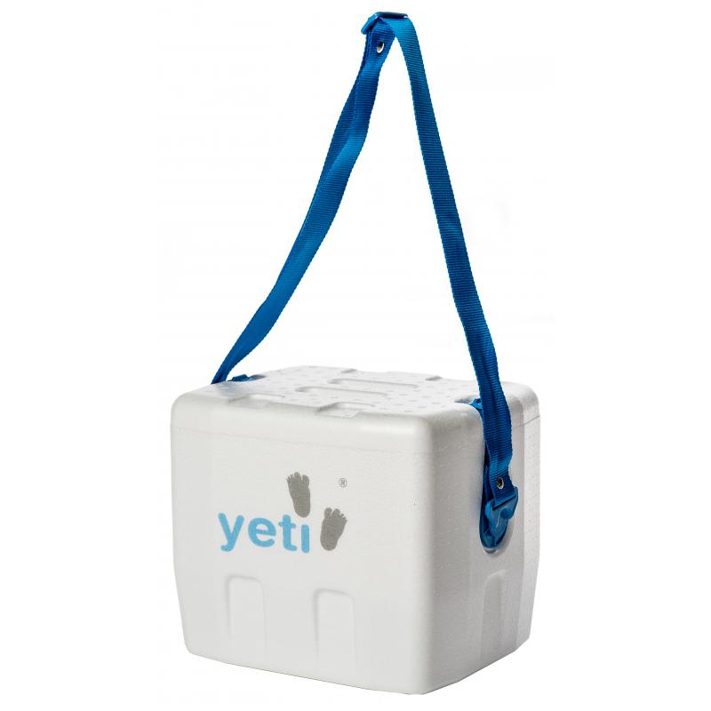 Image of Full colour printed Yeti portable cooler box, Medium