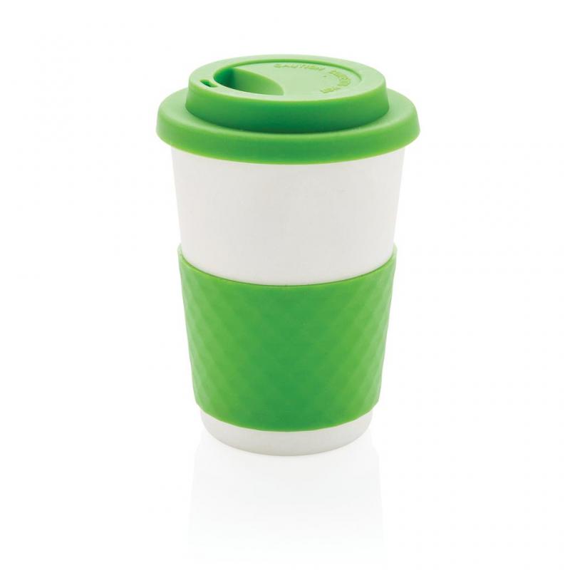 Image of Promotional ECO Bamboo Fibre Coffee Cup, Takeaway Coffee Cup