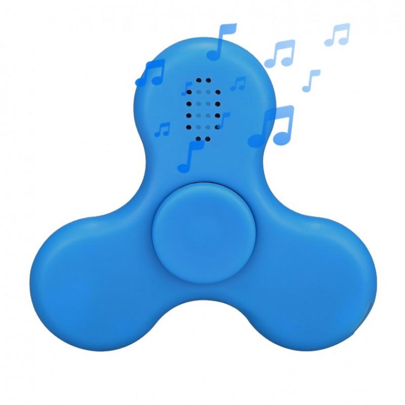 Image of Promotional Fidget Spinner With Bluetooth Speaker And Flashing Lights