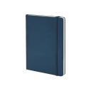 Image of Embossed Moleskin XL Notebook A4 Hard Back Sapphire Blue