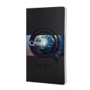 Image of Printed Moleskine Volant A5 Notebook, Large Notebook Black