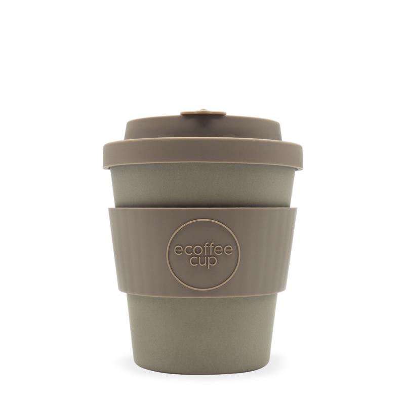 Image of Promotional ecoffee Cup, Reusable Bamboo Mug 8oz Molto Grigio