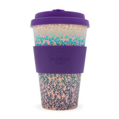 Image of Printed ecoffee Cup, Reusable Bamboo Mug 14oz Miscoso Secondo