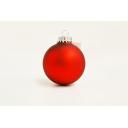 Image of Promotional Christmas Tree Baubles 6 cm, Red. Available in 60mm 70mm & 80mm