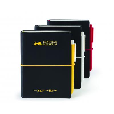 Image of Printed Premec Ciak Notebook, Black, PU Recycled Notebooks