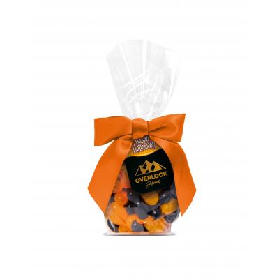 Image of Promotional Halloween Jelly Beans Presented In A Gift Bag With Printed Tag