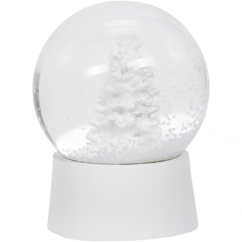 Image of Promotional Christmas Snow Globe With Festive Design