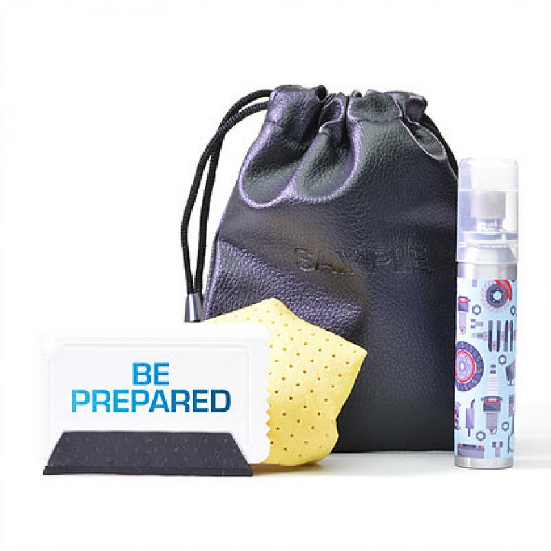 Image of Promotional Winter Driving Gift Set - Chamois, Ice Scraper And De-Icer