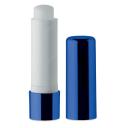 Image of Printed Natural lip balm stick in UV metallic finish, blue