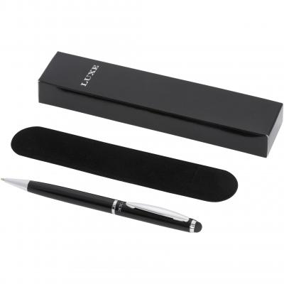 Image of Personalised Luxe Stylus ballpoint pen with gift pouch
