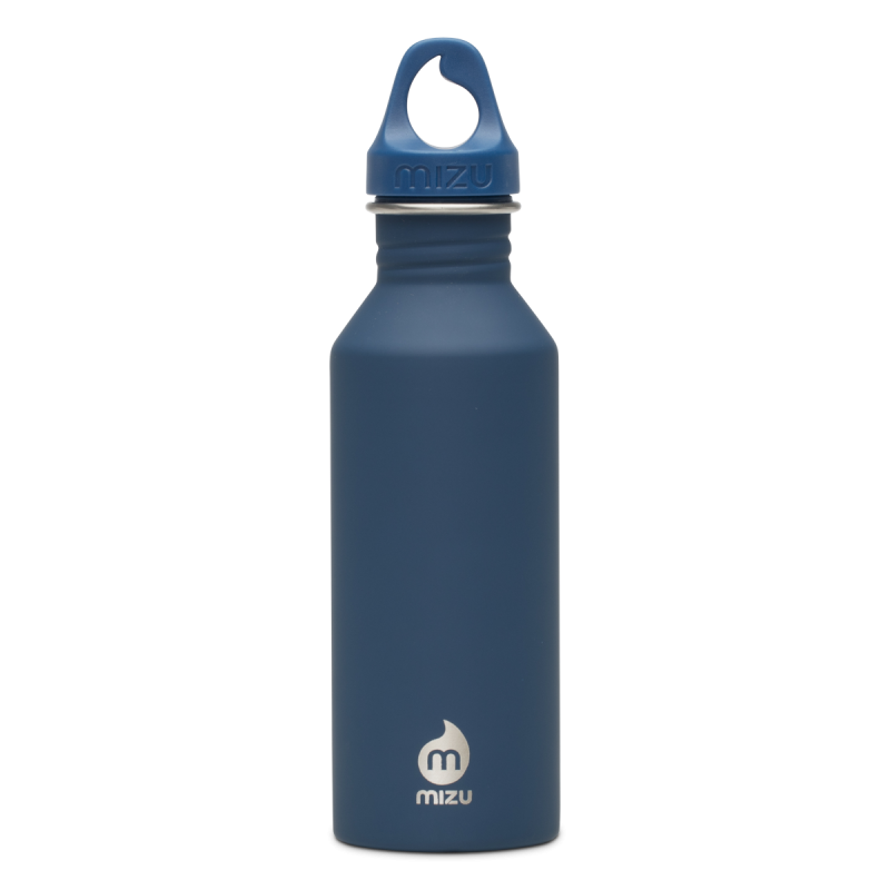 Image of Printed Mizu M5 stainless steel reusable bottle, Blue