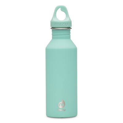 Image of Printed Mizu M5 stainless steel reusable bottle, Spearmint Green