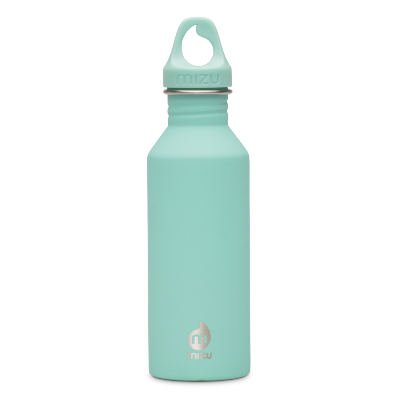 Image of Printed Mizu M5 stainless steel reusable bottle, Spearmint Green