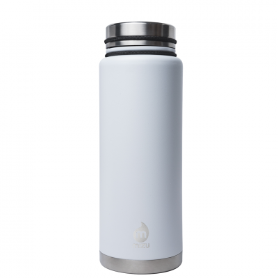Image of Engraved Mizu V12 Insulated Stainless Bottle White