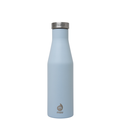 Image of Printed Mizu S4 insulated slim bottle 415ml, Ice Blue