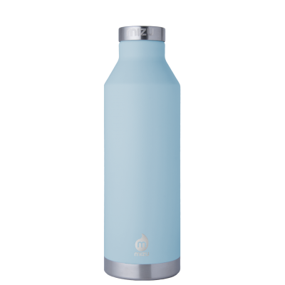 Image of Engraved Mizu V8 Insulated Bottle 100% Recyclable 750ml Ice Blue