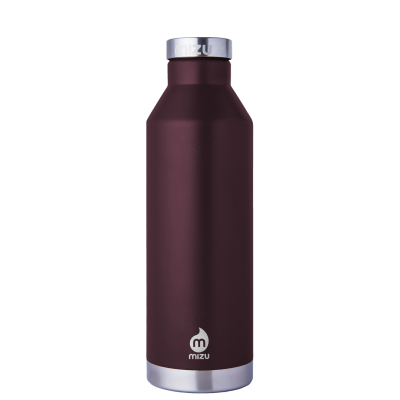 Image of Promotional Mizu V8 Insulated Bottle 100% Recyclable 750ml Burgundy