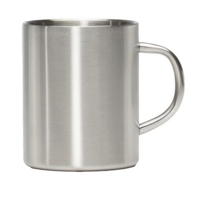 Image of Promotional Mizu Camp Cup, Retro Style campfire mug 415ml silver