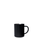Image of Branded Mizu Camp Cup, Retro Style campfire mug 415ml black