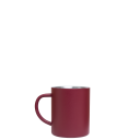 Image of Promotional Mizu Camp Cup, Retro Style campfire mug 415ml burgundy