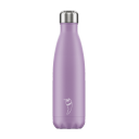 Image of Promotional Chilly's Bottles Pastel Purple 500ml. Reusable Refill Bottle