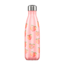 Image of Branded Chilly's Bottles Summer Peach 500ml. Reusable Refill Bottle