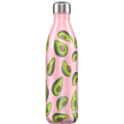 Image of Branded Chilly's Bottle Summer Avocado 750ml, Official Chilly's Bottles