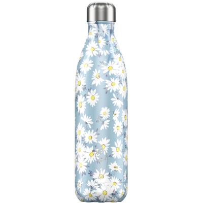 Image of Promotional Chilly's Bottle Floral Daisy 750ml, Official Chilly's Bottles