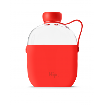 Image of Promotional Hip Water Bottle, Flask Style Bottle, 650 ml Re