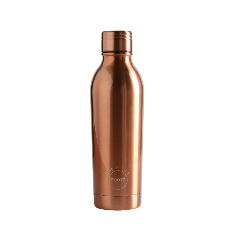 Image of Promotional  Root7 OneBottle Insulated Bottle 0.5L Brushed Copper