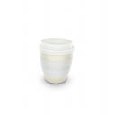 Image of Branded Zuperzozial Bamboo Mini Travel Mug Coconut White